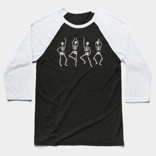 Dancing Skeletons Baseball T-Shirt